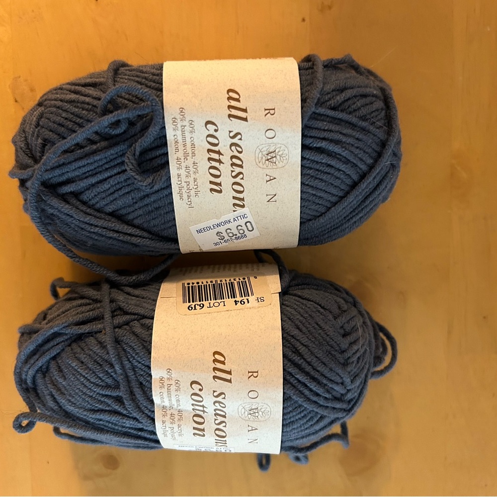 Rowan All Season Cotton - a Discontinued Yarn